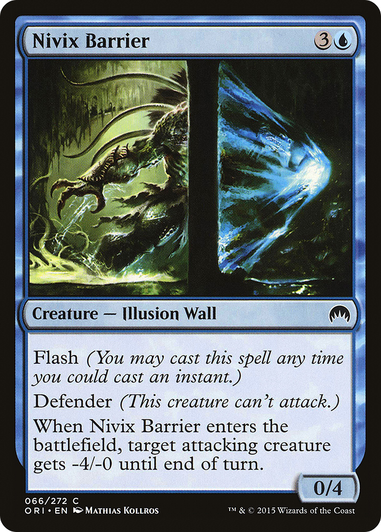 Nivix Barrier (ORI-066) [Magic Origins] MTG Single Wizards of the Coast
