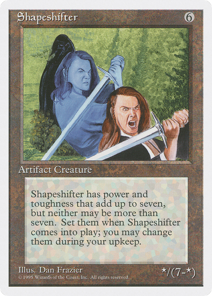 Shapeshifter (4ED-345) [Fourth Edition] MTG Single Wizards of the Coast