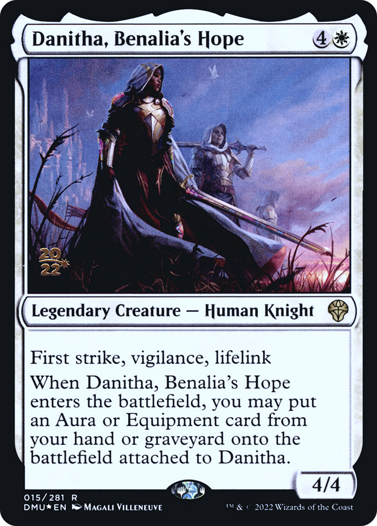 Danitha, Benalia's Hope (PRE-015) [Dominaria United Promos] Foil MTG Single Wizards of the Coast