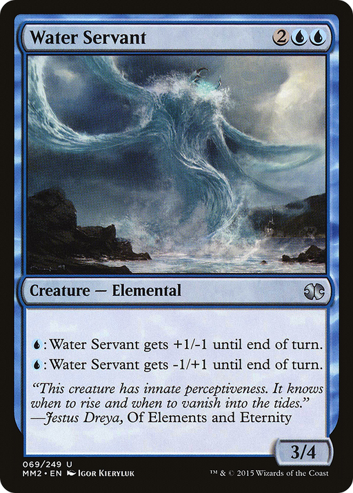 Water Servant (MM2-069) [Modern Masters 2015] Foil MTG Single Modern Masters 2015