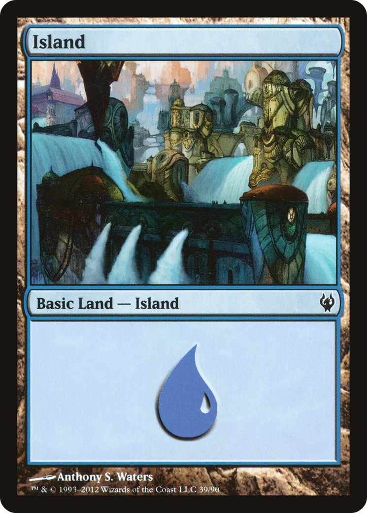 Island (DDJ-039) [Misc] Duel Decks: Izzet vs. Golgari MTG Single Wizards of the Coast