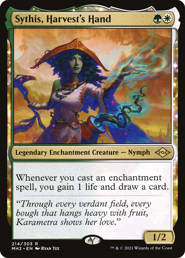 Sythis, Harvest's Hand (MH2-214) [Modern Horizons 2] Foil MTG Single Wizards of the Coast