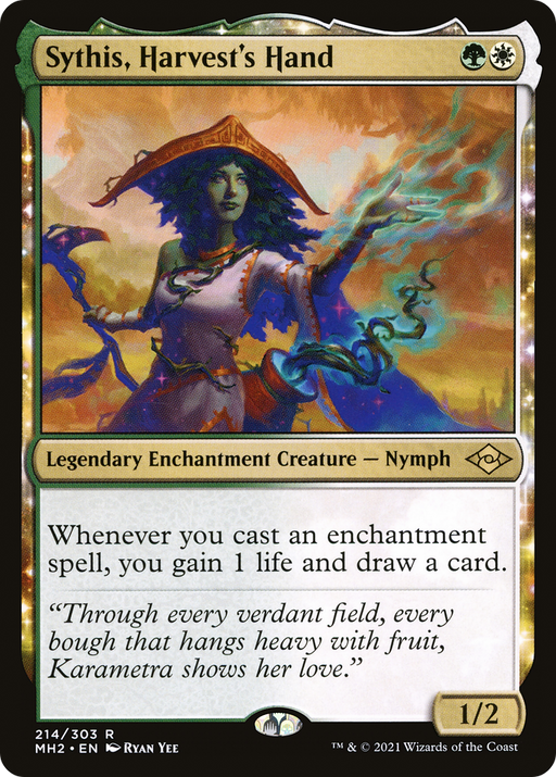 Sythis, Harvest's Hand (MH2-214) [Modern Horizons 2] MTG Single Wizards of the Coast