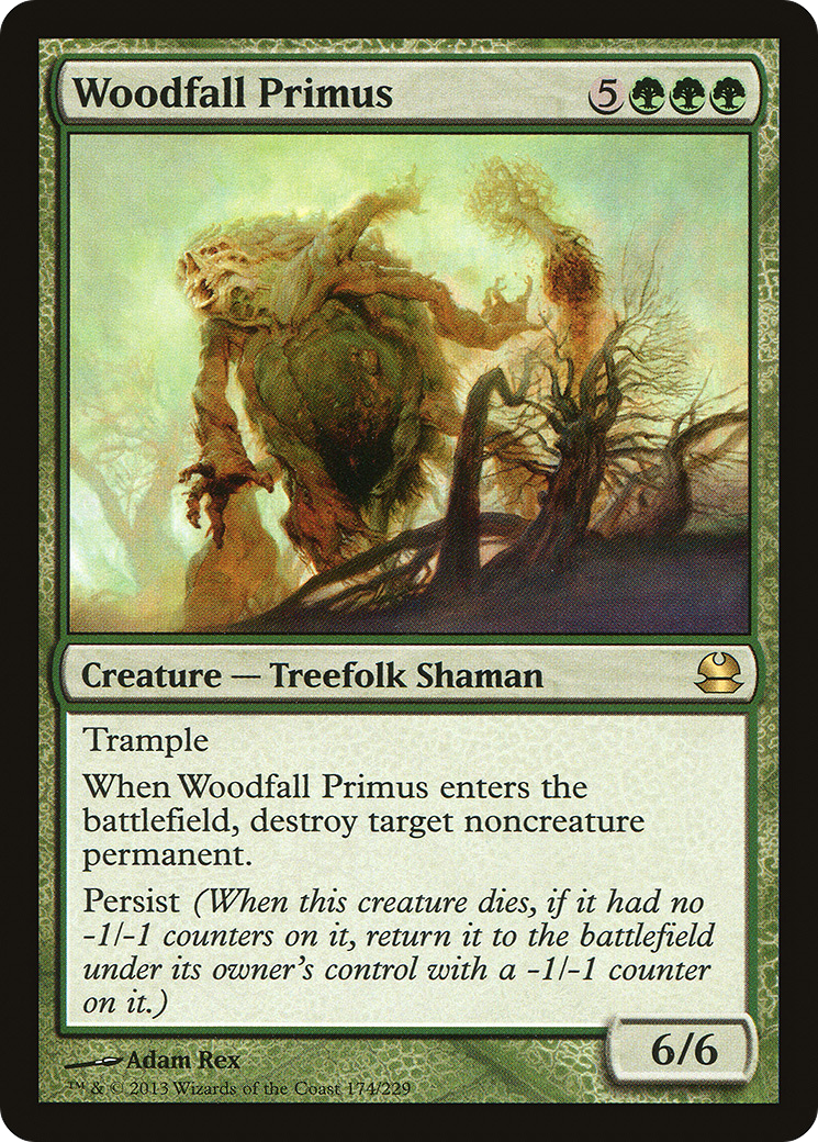 Woodfall Primus (MMA-174) [Modern Masters] MTG Single Modern Masters