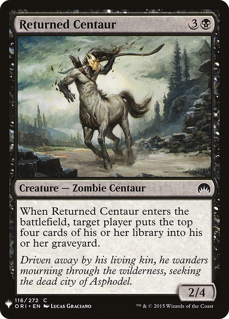 Returned Centaur (LIST-ORI-116) [Mystery Booster] The List MTG Single Wizards of the Coast