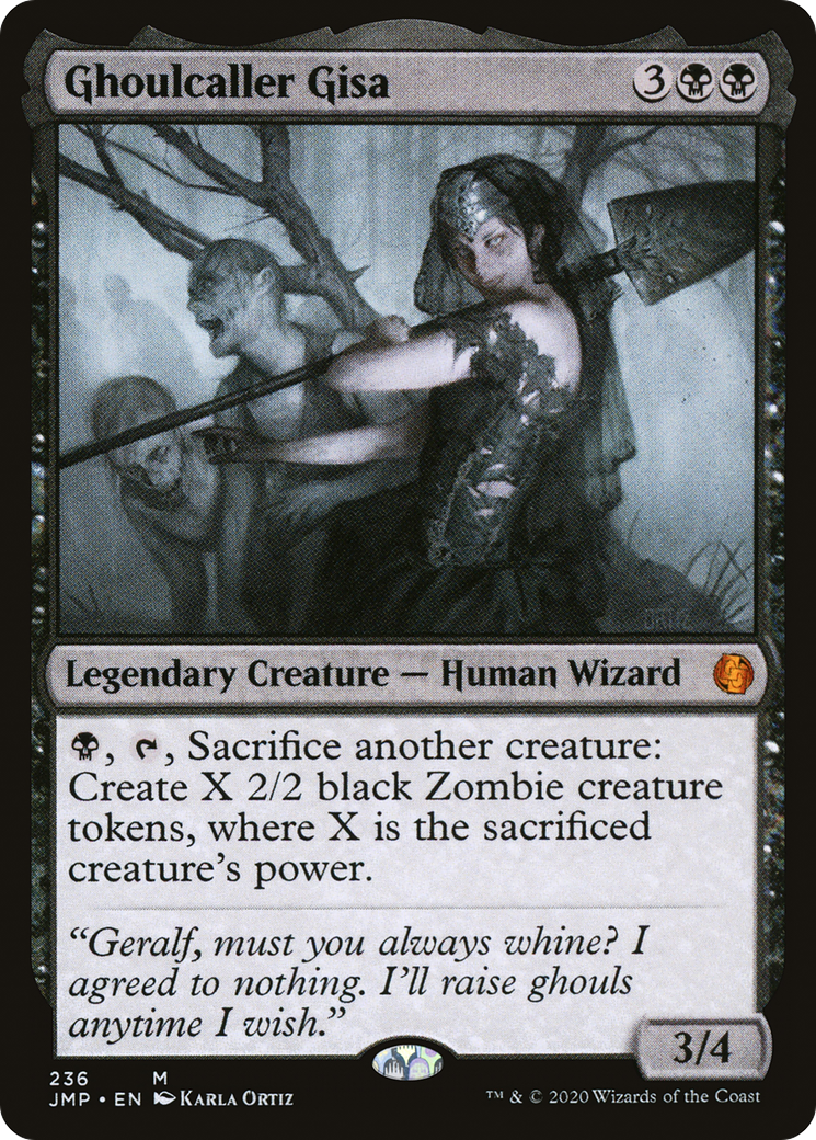 Ghoulcaller Gisa (JMP-236) [Jumpstart] MTG Single Wizards of the Coast