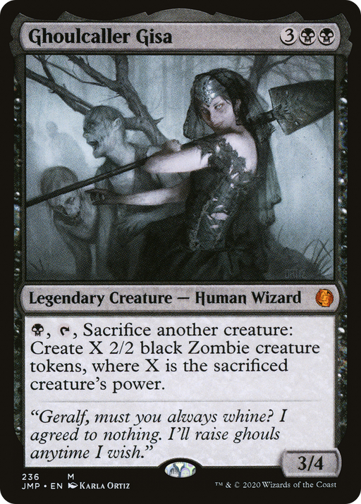 Ghoulcaller Gisa (JMP-236) [Jumpstart] MTG Single Wizards of the Coast