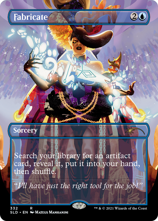 Fabricate (332) (SLD-332) [Secret Lair] Drop (Borderless) MTG Single Wizards of the Coast