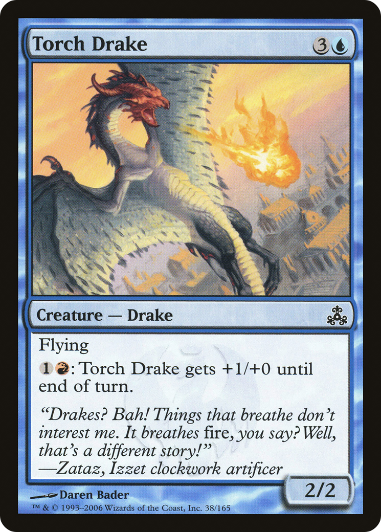 Torch Drake (GPT-038) [Guildpact] MTG Single Wizards of the Coast