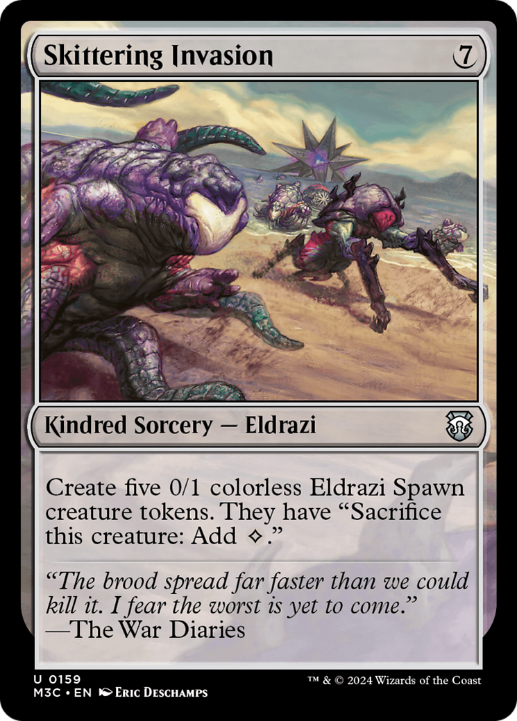 Skittering Invasion (M3C-159) [Modern Horizons 3 Commander] MTG Single Wizards of the Coast