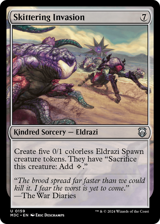 Skittering Invasion (M3C-159) [Modern Horizons 3 Commander] MTG Single Wizards of the Coast