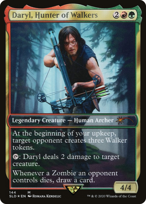 Daryl, Hunter of Walkers (SLD-144) [Secret Lair Drop] Foil MTG Single Wizards of the Coast