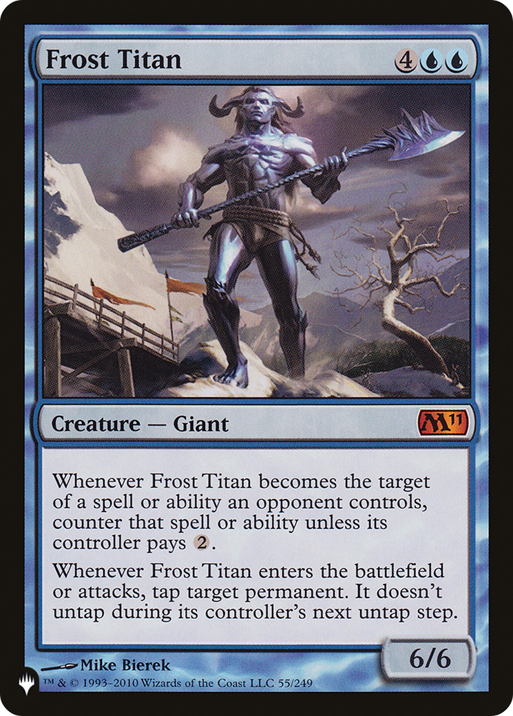 Frost Titan (LIST-M11-55) [Mystery Booster] The List MTG Single Wizards of the Coast