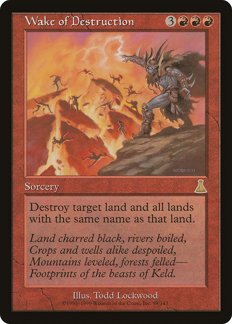 Wake of Destruction (UDS-099) [Urza's Destiny] MTG Single Wizards of the Coast