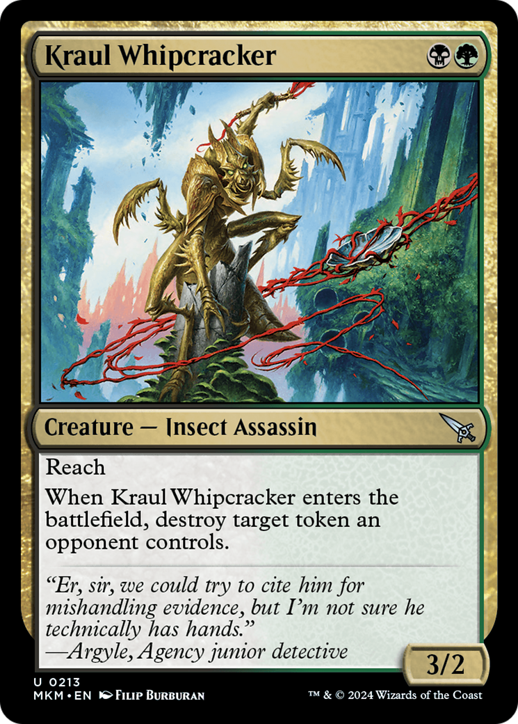 Kraul Whipcracker (a) (MKM-213) [Murders at Karlov Manor] MTG Single Murders at Karlov Manor