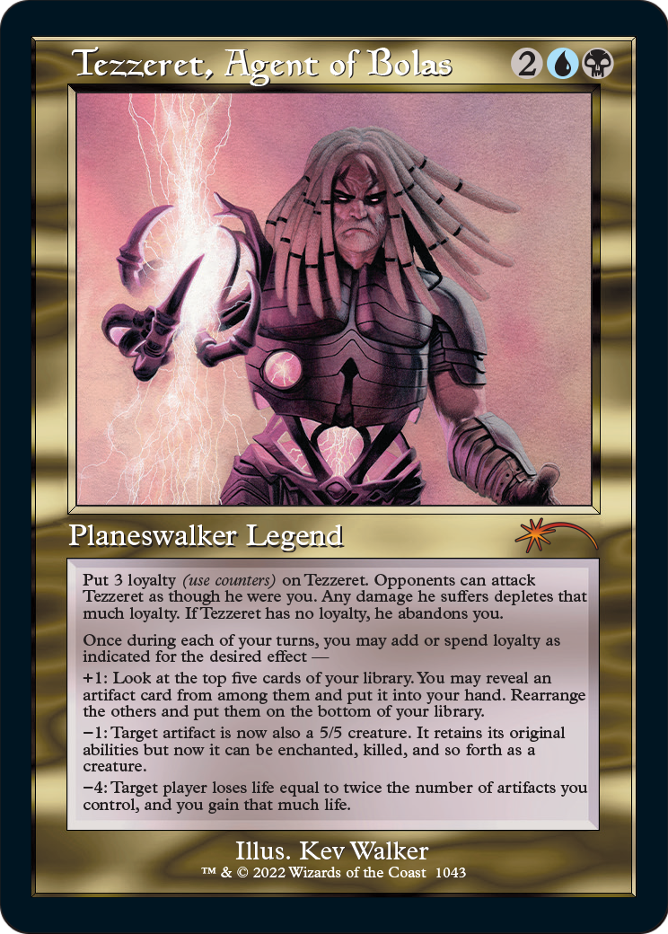 Tezzeret, Agent of Bolas (SLD-1043) [Secret Lair] Drop MTG Single Wizards of the Coast