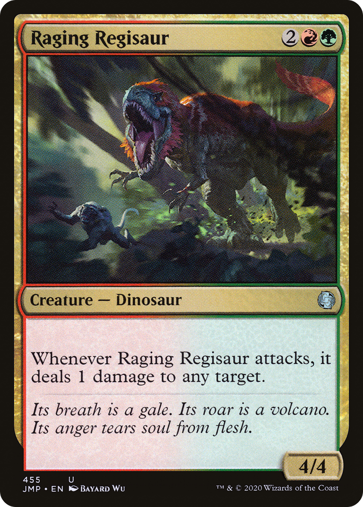 Raging Regisaur (JMP-455) [Jumpstart] MTG Single Wizards of the Coast