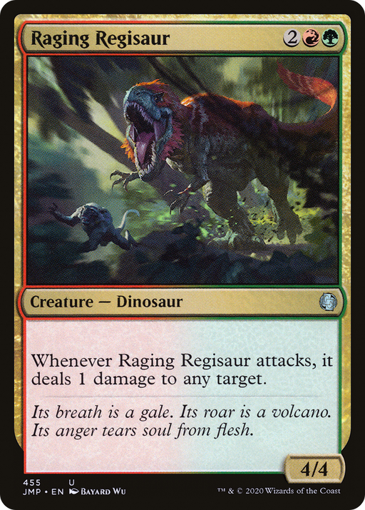 Raging Regisaur (JMP-455) [Jumpstart] MTG Single Wizards of the Coast