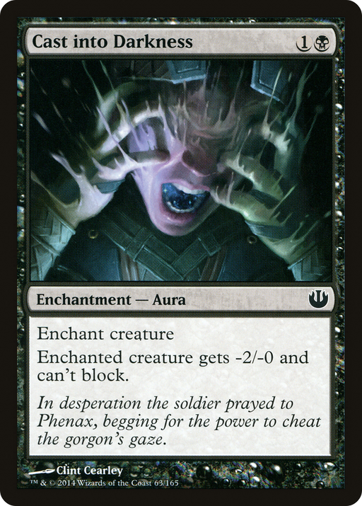 Cast into Darkness (JOU-063) [Journey into Nyx] MTG Single Wizards of the Coast