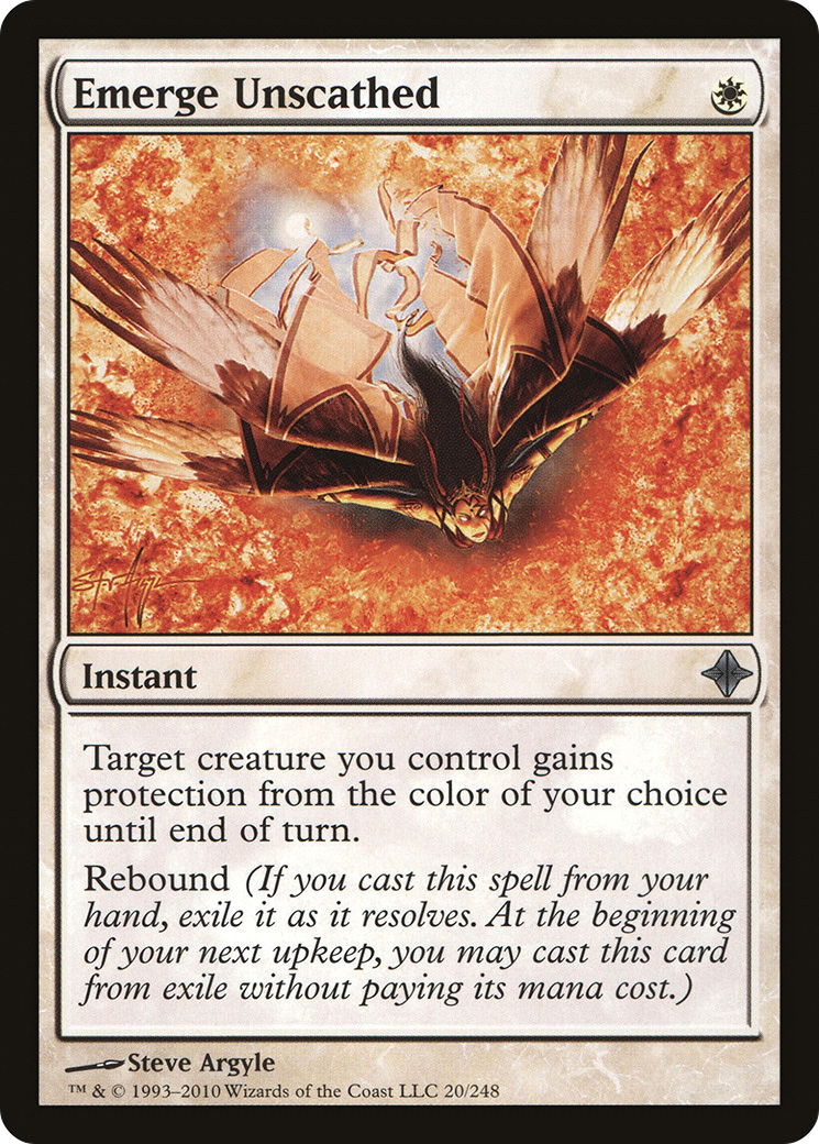 Emerge Unscathed [Rise of the Eldrazi] MTG Single Magic: The Gathering