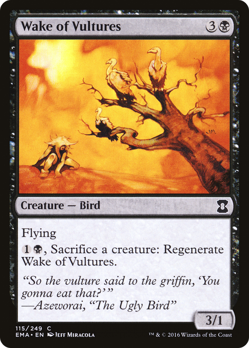 Wake of Vultures (EMA-115) [Eternal Masters] MTG Single Wizards of the Coast
