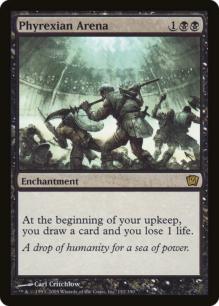 Phyrexian Arena (9ED-152) [9th Edition] MTG Single Wizards of the Coast