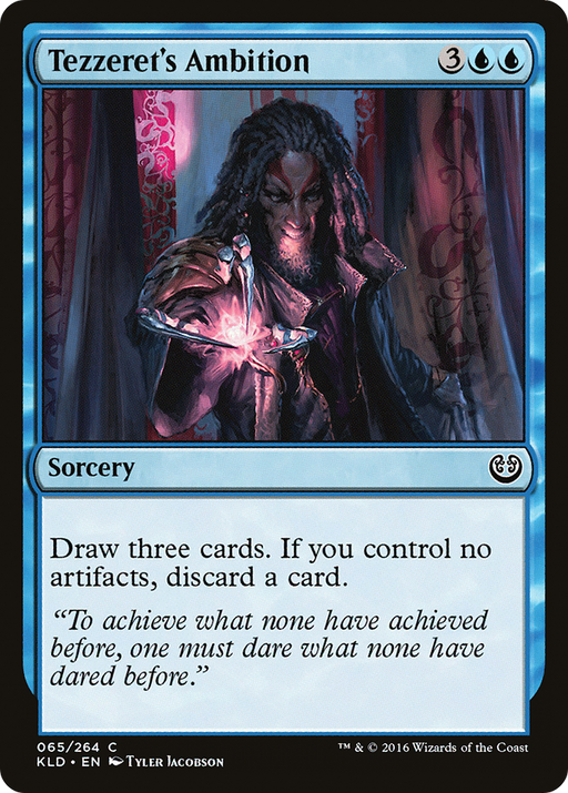 Tezzeret's Ambition (KLD-065) [Kaladesh] Foil MTG Single Wizards of the Coast