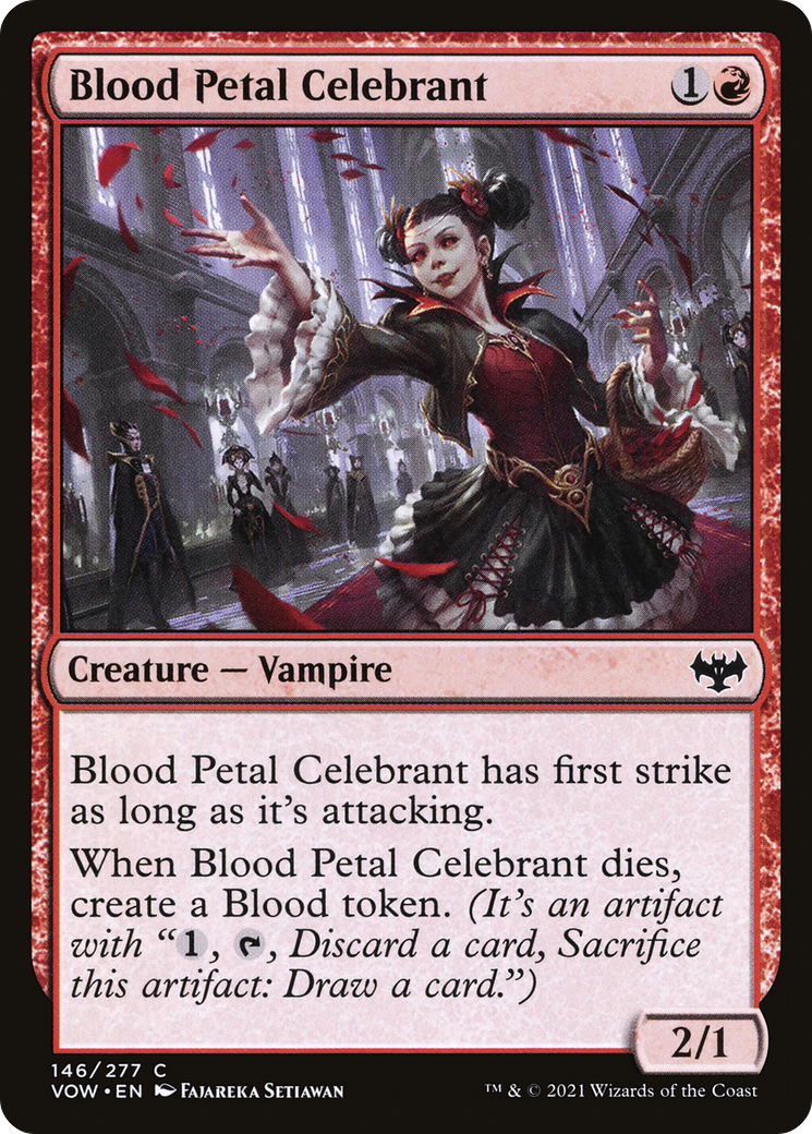 Blood Petal Celebrant (VOW-146) [Innistrad: Crimson Vow] MTG Single Wizards of the Coast
