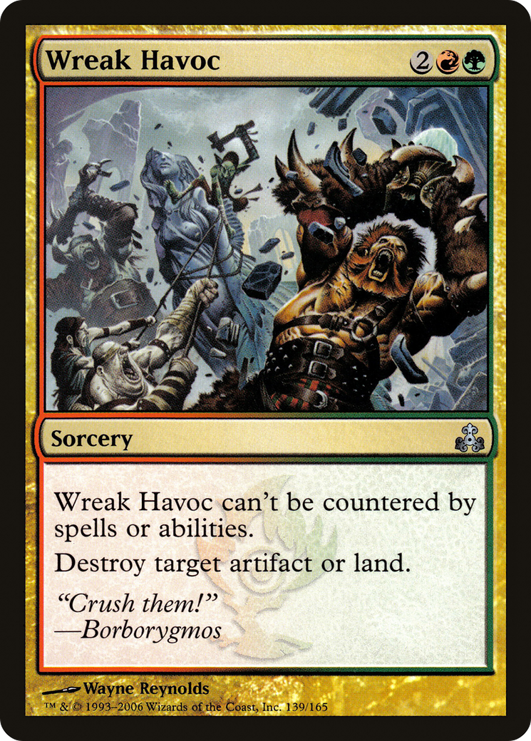 Wreak Havoc (GPT-139) [Guildpact] MTG Single Wizards of the Coast