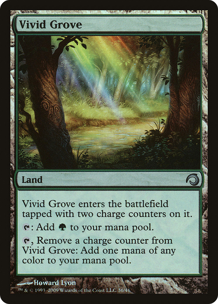 Vivid Grove (PDS-036) [Misc] Premium Deck Series: Slivers Foil MTG Single Wizards of the Coast