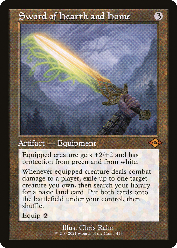 Sword of Hearth and Home (MH2-433) [Modern Horizons 2] Foil MTG Single Wizards of the Coast