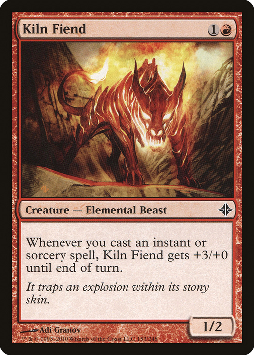 Kiln Fiend (ROE-153) [Rise of the Eldrazi] Foil MTG Single Wizards of the Coast