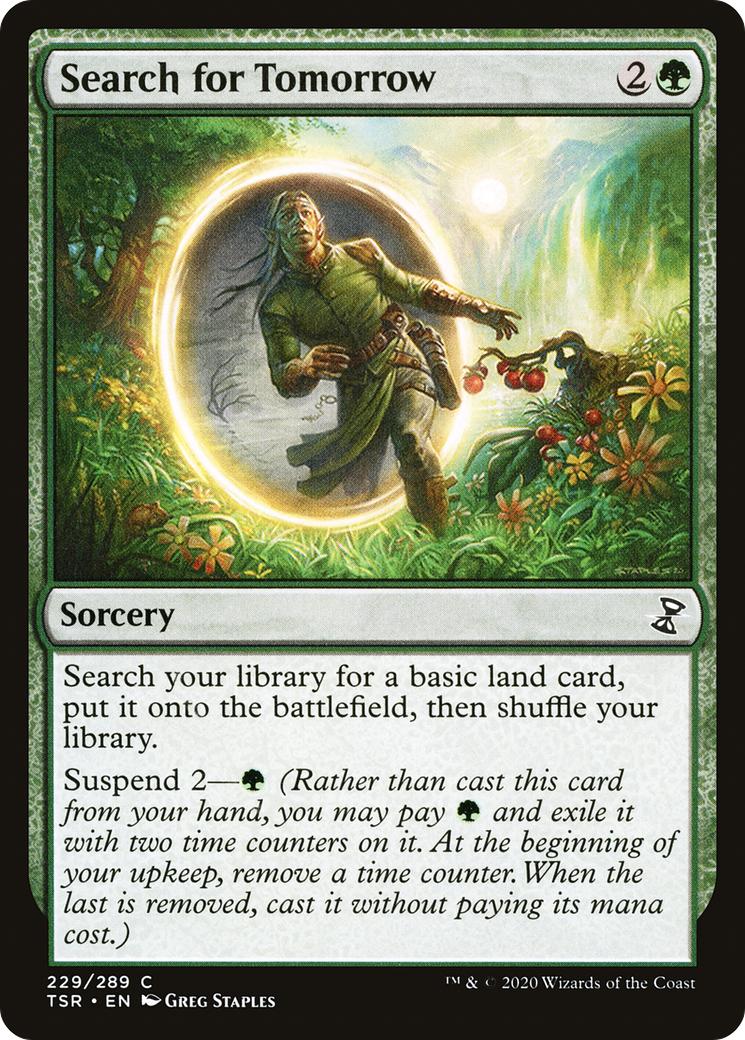 Search for Tomorrow (TSR-229) [Time Spiral Remastered] MTG Single Wizards of the Coast