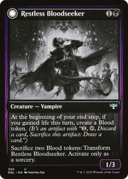 Restless Bloodseeker (DBL-395) [Innistrad: Double Feature] MTG Single Wizards of the Coast