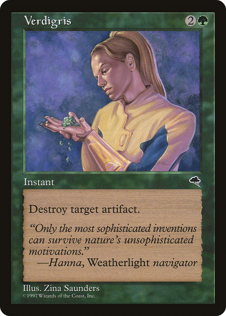 Verdigris (TMP-264) [Tempest] MTG Single Wizards of the Coast