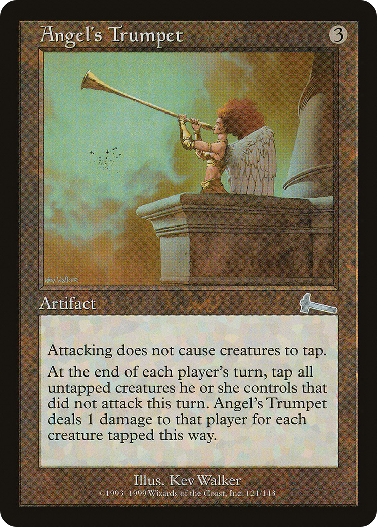 Angel's Trumpet [Urza's Legacy] MTG Single Magic: The Gathering   