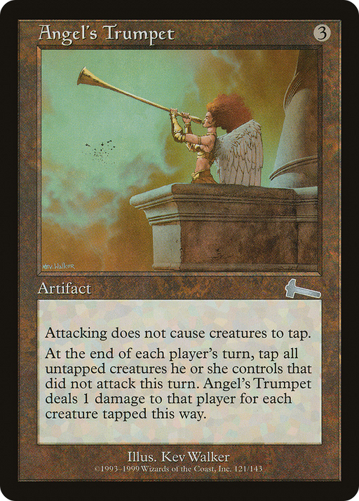 Angel's Trumpet (ULG-121) [Urza's Legacy] MTG Single Wizards of the Coast