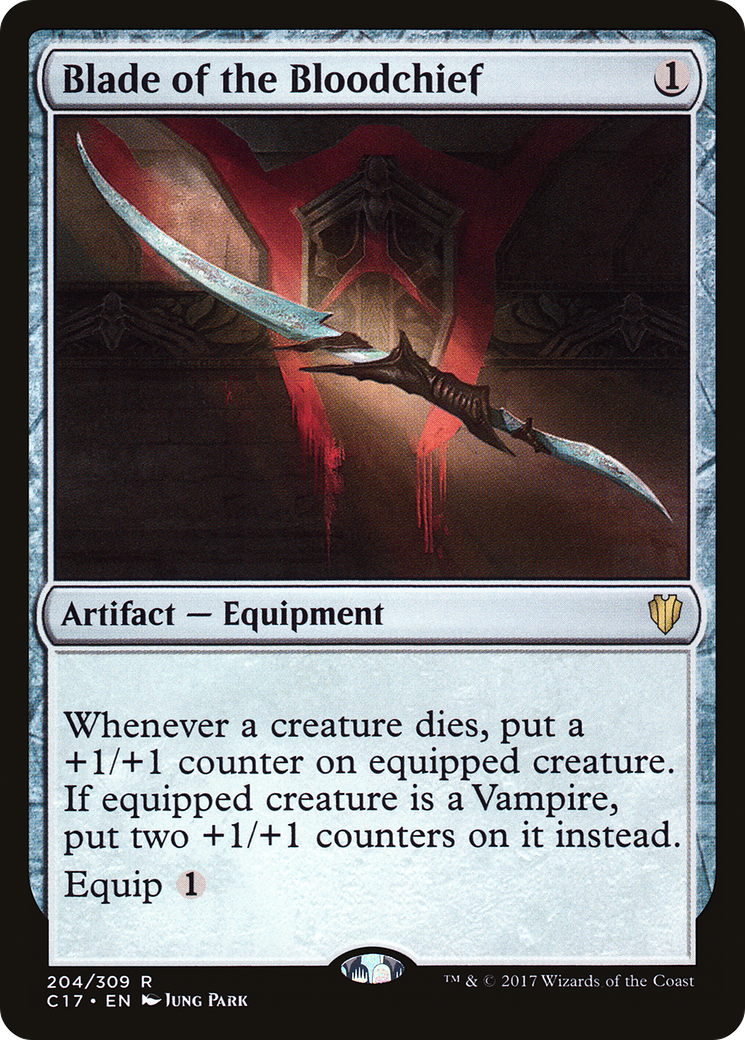 Blade of the Bloodchief (C17-204) [Commander 2017] MTG Single Wizards of the Coast