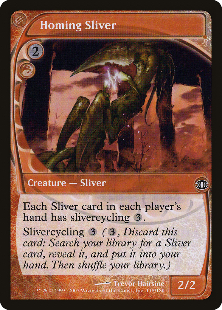 Homing Sliver [Future Sight] MTG Single Magic: The Gathering