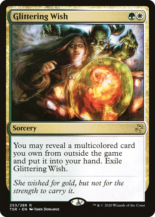 Glittering Wish (TSR-253) [Time Spiral Remastered] MTG Single Wizards of the Coast