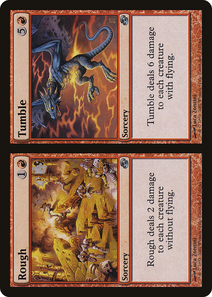 Rough // Tumble (PLC-114) [Planar Chaos] MTG Single Wizards of the Coast
