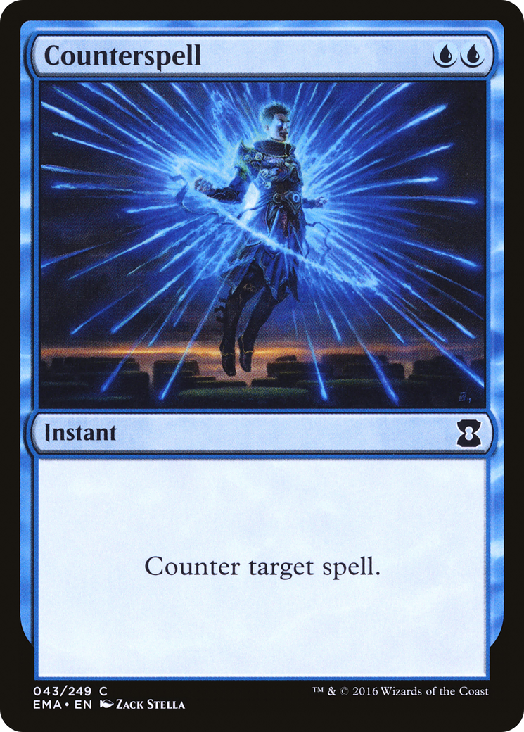 Counterspell (EMA-043) [Eternal Masters] Foil MTG Single Wizards of the Coast