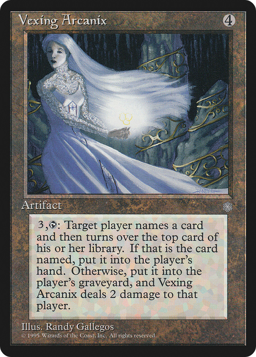 Vexing Arcanix (ICE-) [Ice Age] MTG Single Wizards of the Coast