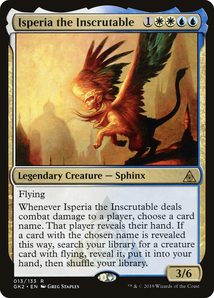 Isperia the Inscrutable (GK2-013) [Misc] RNA Guild Kit MTG Single Wizards of the Coast