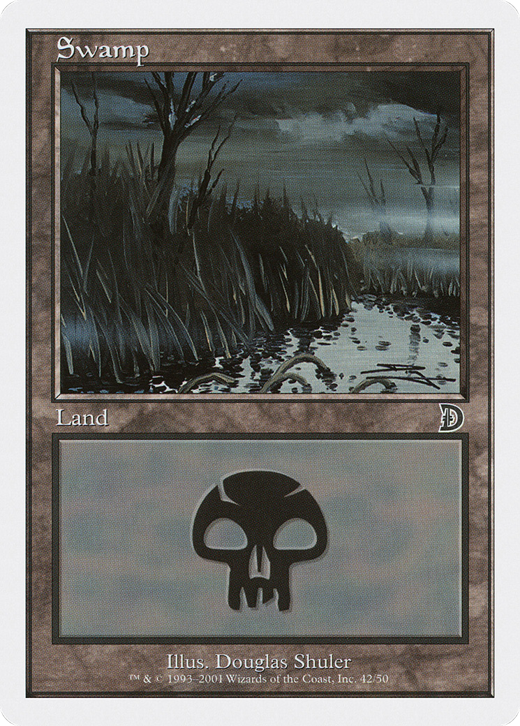 Swamp (42) [Deckmasters] MTG Single Magic: The Gathering