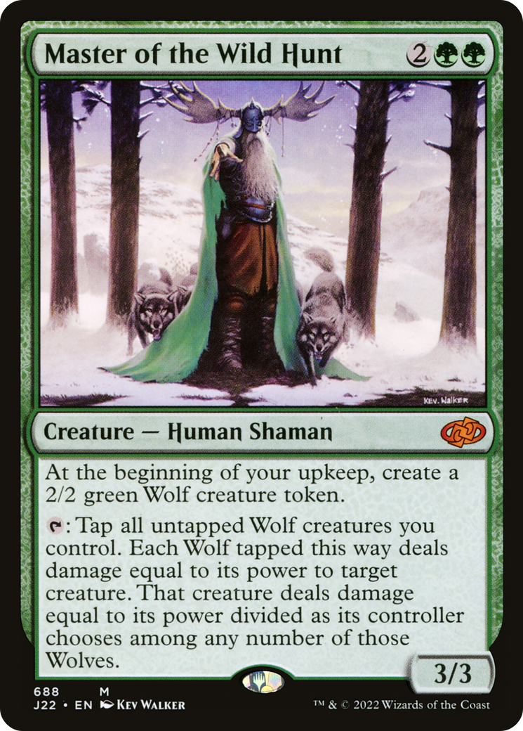 Master of the Wild Hunt (J22-688) [Jumpstart 2022] MTG Single Wizards of the Coast