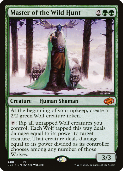 Master of the Wild Hunt (J22-688) [Jumpstart 2022] MTG Single Wizards of the Coast