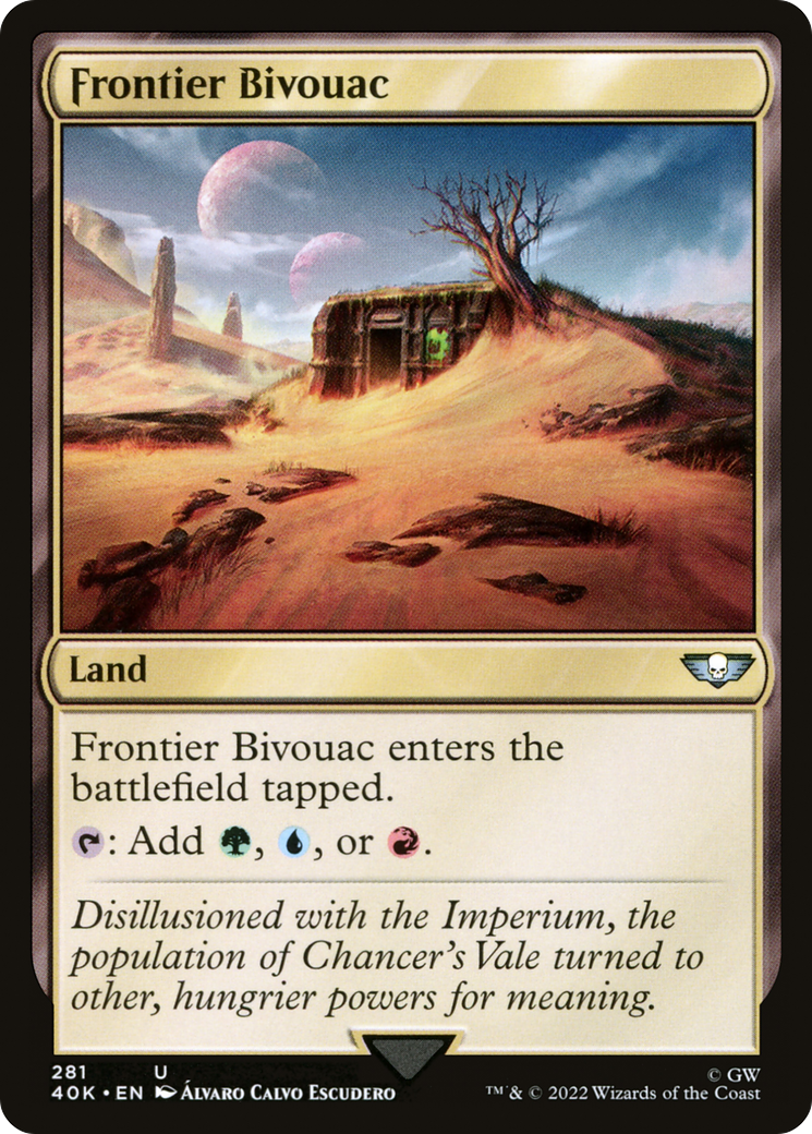 Frontier Bivouac (40K-281) [Warhammer 40,000 Commander] MTG Single Wizards of the Coast