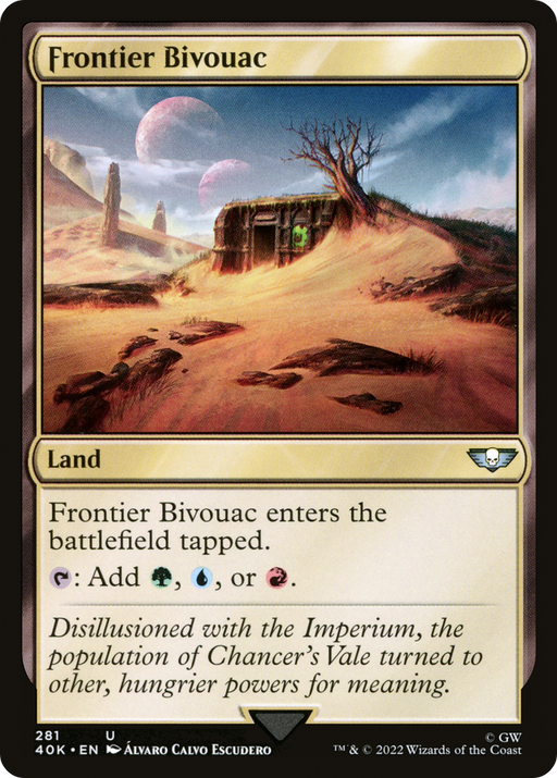 Frontier Bivouac (40K-281) [Warhammer 40,000 Commander] MTG Single Wizards of the Coast