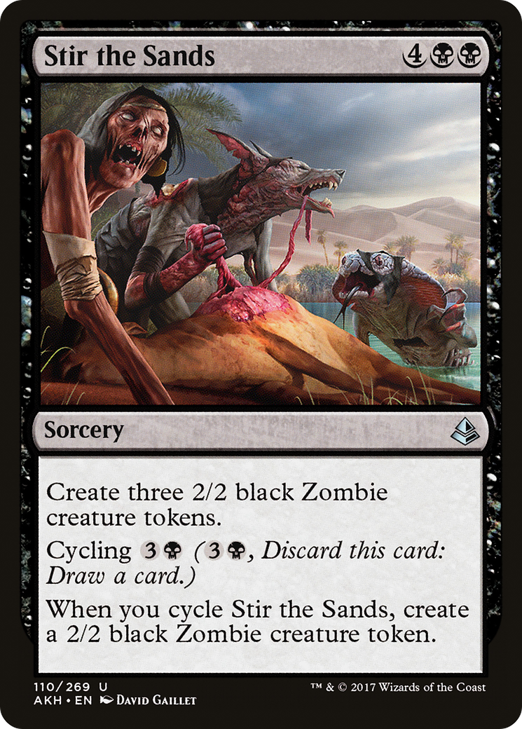 Stir the Sands (AKH-110) [Amonkhet] Foil MTG Single Wizards of the Coast